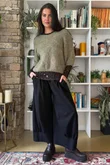 Lola Boucle Slouch Knit Soft Khaki